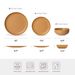 12-Piece Stoneware Dinner Plates Bowls Sets | Microwave & Dishwasher Safe | Non-Toxic Dinner Plates Bowls Set | Stackable Matte Glaze Kitchenware For 4_maomaolike.com