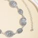 Retro Metal Chain For Women Carved Round Decorative Belt Fashion Waist Jewelry Dress Accessories_maomaolike.com