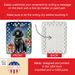 Black Standard Poodle Christmas Reindeer Porcelain Ornament Christmas Tree Hanging Decorations For Home Christmas Holiday, Rectangle, Gift, Multicolor_maomaolike.com