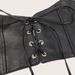 Unisex Stylish women's leather vest Waistband Elastic elastic strap Women accessorize with a blouse belt_maomaolike.com