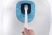 Household Squat Bathroom Toilet Wall-Mounted Long Handle Cleaning Brush_maomaolike.com