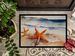 Starfish Doormat Front Door Mat Indoor Outdoor Rugs For Entryway, Non Slip Washable Low Pile, 24H X 36W_maomaolike.com