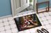 Bernese Mountain Dog And Santa Claus Doormat Front Door Mat Indoor Outdoor Rugs For Entryway, Non Slip Washable Low Pile, 24H X 36W_maomaolike.com