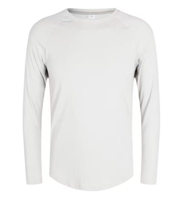 Men's Clothing Long-Sleeved Sports T-Shirt Cotton Training Suit Casual Thin Top Running Fitness Bottom_maomaolike.com