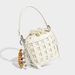 Unique Design Hollow Woven Drawstring Bucket For Women, 2026 Spring/summer Fashion Handbag, Versatile Shoulder And Crossbody Bag_maomaolike.com