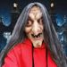 Halloween Flesh Colored Witch Mask Haunted House Escape Room Costume Prank Woman Headgear Character Play Props_maomaolike.com