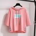 Women's Clothing 2023 Summer New Sun Protection Hooded Short Sleeve T shirt Female Student Clothes Female Loose Tops Women's Clothing Wholesale_maomaolike.com