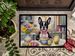 Decorating Easter Boston Terrier Doormat Front Door Mat Indoor Outdoor Rugs For Entryway, Non Slip Washable Low Pile, 24H X 36W_maomaolike.com
