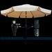 10 Ft Patio Umbrella Market Table Round Umbrella Outdoor Garden With Crank And Push Button Tilt For Garden Deck Backyard Pool Shade Outside_maomaolike.com