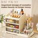 New High-grade Cosmetics Storage Box Dressing Table Skin Care Products Storage Rack Dormitory Desktop Drawer_maomaolike.com