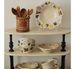Handmade Floral And Bird Pattern Coarse Pottery Underglaze Retro High-Value Dessert Fruit Yogurt Bowl Birthday Gift_maomaolike.com