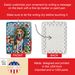 American Foxhound Christmas Reindeer Porcelain Ornament Christmas Tree Hanging Decorations For Home Christmas Holiday, Rectangle, Gift, Multicolor_maomaolike.com