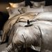 Luxurious Gold-Plated Jacquard Four-Piece Set 100S Long-Staple Light Luxury Pure Cotton Wide-Brim Quilt Cover Bedding_maomaolike.com