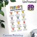 Freud's Defense Mechanisms Painting Poster, Vibrant Illustrated Educational Poster, Clear Psychological Reference, Ideal For Therapy Rooms, Study_maomaolike.com