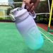 Plastic cup water cup student high appearance portable outdoor sports large water cup large capacity ton barrel fitness kettle_maomaolike.com