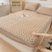 Milk Velvet Quilted Winter Fleece Mattress Protector 2025 New Thickened Sheet Bed Cover_maomaolike.com