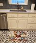 Chocolate Poodle The Chef Memory Foam Kitchen Mat Machine Washable Anti-Fatigue Mat Cushion Comfort Bath Mat Or Kitchen Rug_maomaolike.com