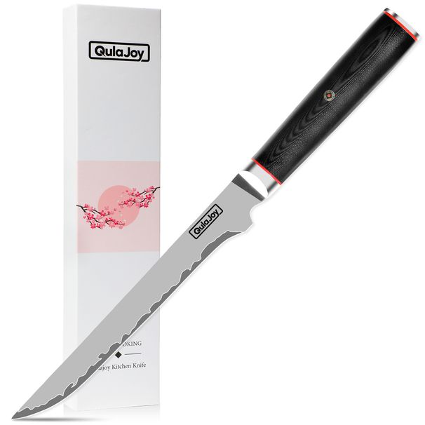 Qulajoy VG10 Chef Knife, Japanese 10Cr15MoV Steel Chefs Knives, Slicing Knife For Meat Vegetable_maomaolike.com
