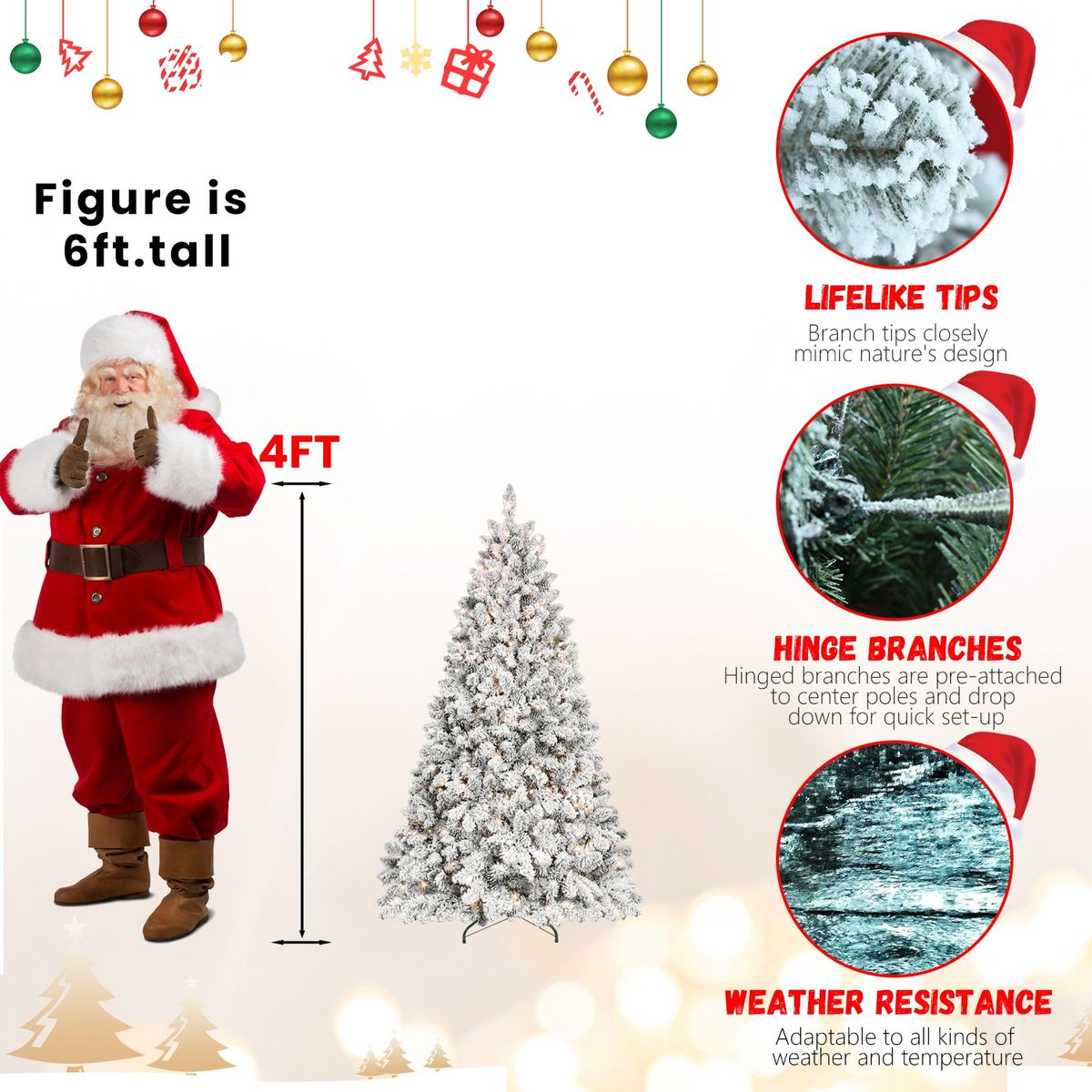 4ft Pvc Mixed Floceked Tree
Pine Cone*21pcs_maomaolike.com