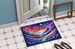 Periwinkles In Color Doormat Front Door Mat Indoor Outdoor Rugs For Entryway, Non Slip Washable Low Pile, 24H X 36W_maomaolike.com