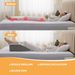 Memory Foam Wedge Pillow Leg Elevation, Imroves Circulation & Reduces Swelling, Post-Surgery Foot Knee Suort For_maomaolike.com