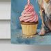 Chinese Crested Happy Birthday House Flag Large Porch Sleeve Pole Decorative Outside Yard Banner Artwork Wall Hanging, Polyester, House Size, Multicolor_maomaolike.com