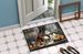 American Eskimo Fall Kitchen Pumpkins Doormat Front Door Mat Indoor Outdoor Rugs For Entryway, Non Slip Washable Low Pile, 24H X 36W_maomaolike.com