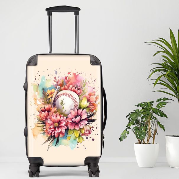 Baseball2 Luggage20/24/28 Inch Luggage, Carry-On, Custom Luggage, Luggage Set, Suitcase, Travel, Vacation, Cabin Suitcase, Custom Suitcase, Personalized Luggage_maomaolike.com