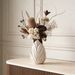 Vintage Botanical Ceramic Vase Textured Surface · Timeless Interior Decor_maomaolike.com