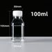 10/20Pcs 100ml Clear Refillable Empty Plastic Leakproof Portable Juice Water Drink Containers Beverage Bottles_maomaolike.com