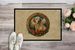 Kuvasz Christmas Flowers Doormat Front Door Mat Indoor Outdoor Rugs For Entryway, Non Slip Washable Low Pile, 24H X 36W_maomaolike.com
