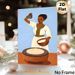 Ethnic Woman Making Traditional Food Painting Poster, Warm-toned Flat Illustration Poster, Cultural Art Decor Suitable For Home And Dining Room_maomaolike.com