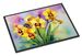 Orchids In Watercolor Doormat Front Door Mat Indoor Outdoor Rugs For Entryway, Non Slip Washable Low Pile, 24H X 36W_maomaolike.com