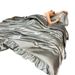 2025 New Satin Summer Solid Color Lace Ice Air Conditioning Top-sale Silk Quilt_maomaolike.com