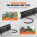 VEVOR Bike Storage Rack, 8 Bike Racks And 7 Helmets Hooks, Wall Mount Bike Storage Hanger, Home & Garage Organizer, Customizable For Various Bike Sizes, Adjustable Holder, Holds Up To 400 Lbs, 72-inch_maomaolike.com