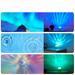 Trendy Starry Sky Northern Lights Creative Mood Bedroom - Remote Control LED Atmosphere Light_maomaolike.com