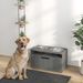 Elevated Dog Bowls, Large Breed Raised Dogs Bowl Stand With 2 Stainless Steel Bowls, Storage Drawer And Slow Feeder Mat_maomaolike.com