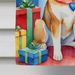 Shiba Inu Christmas Reindeer House Flag Large Porch Sleeve Pole Decorative Outside Yard Banner Artwork Wall Hanging, Polyester, House Size, Multicolor_maomaolike.com