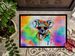 Hippie Animal Koala Doormat Front Door Mat Indoor Outdoor Rugs For Entryway, Non Slip Washable Low Pile, 24H X 36W_maomaolike.com