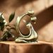 Brass Vintage Statue Kissing Couple Nordic Modern Living Room TV Wine Cabinet Home Decoration Ornament_maomaolike.com