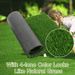 3FT*16FT Artificial Turf, Professional Dog Mat Large Turf Outdoor Carpet Terrace Pet Lawn, Artificial Carpet With Drainage Holes (Grass Height 0.78 Inches/2cm) WL_maomaolike.com