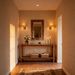 Solid Wood Console Table, 2-Tier Farmhouse Entryway Table With Storage_maomaolike.com