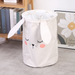 Fabric Basket Dormitory EVA Good Things Living Supplies Cartoon Objects Storage Cute_maomaolike.com