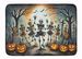 Dancing Skeletons Spooky Halloween Memory Foam Kitchen Mat Machine Washable Anti-Fatigue Mat Cushion Comfort Bath Mat Or Kitchen Rug_maomaolike.com