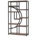 Freestanding Bookshelf, Etagere Bookcase With 9 Open Shelves_maomaolike.com