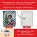 Pointer Christmas Reindeer Porcelain Ornament Christmas Tree Hanging Decorations For Home Christmas Holiday, Rectangle, Gift, Multicolor_maomaolike.com