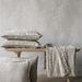 French Pure Linen/hemp Four-piece Set For Summer, Simple Solid Color, Washed, Light Luxury Bed Sheet And Duvet Cover,_maomaolike.com