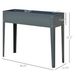Metal Raised Garden Bed, Elevated Planter Box With Legs And Drain Holes, Dark Gray_maomaolike.com