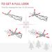 7ft Pencil Christmas Tree, Unlit Artificial Christmas Tree Slim Douglas Fir Xmas Tree With Realistic Branches, Halloween Tree With 818 Tips, Black_maomaolike.com