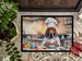 Bloodhound The Chef Doormat Front Door Mat Indoor Outdoor Rugs For Entryway, Non Slip Washable Low Pile, 24H X 36W_maomaolike.com